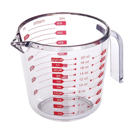 Progressive Progressive Prepworks 2.5 cups Plastic Clear Measuring Cup BA-3405
